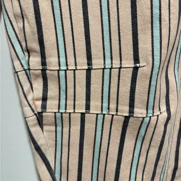 Loveimgs Women's Boyfriend Baggy Barrel Stripe Jeans Size Small (US 4-6) NWT - Picture 12 of 17